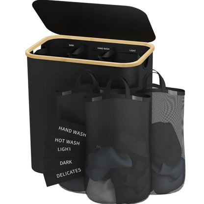 Wasmand - 3 Compartimenten